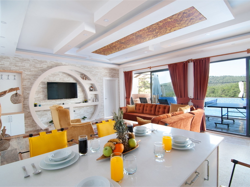  gece  -  Kasım
  | Kalkan Akbel Muhafazakar Villa (4 Kişilik, Doğa İçinde, Isıtmalı Havuz Seçenekli)